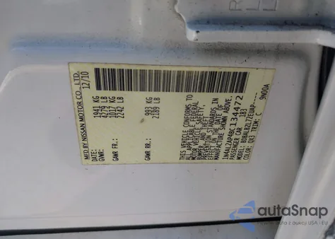 2011 Nissan Altima 2.5 S from USA, damaged, VIN 1N4AL2AP4BC134472